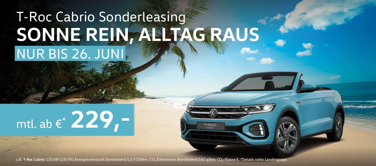 T-Roc Cabrio Speziwoche
