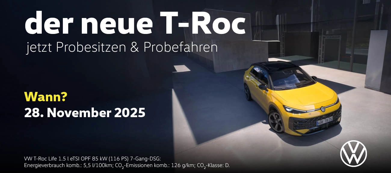 VW T-Roc Premiere