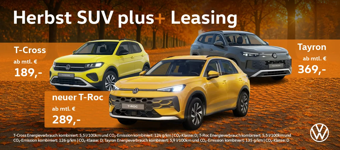 Herbst SUV Aktion