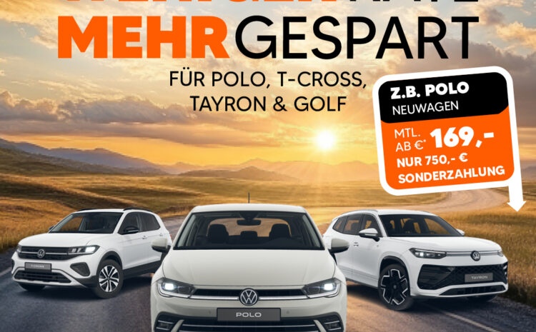  VW Plus Leasing Aktion